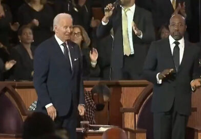 Cringe Video of Biden In Ebenezer Baptist Church – Does This Guy Look Like He Went To A “Black Church” Growing Up?