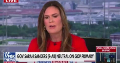 Video: Sarah Huckabee Sanders Repeatedly Asked About Endorsing Trump – Her Cryptic Response Raises Eyebrows