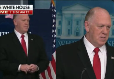 Video: Tom Homan Responds to Question About Deporting U.S. Citizen Children with Their Illegal Alien Mothers at White House Press Briefing — and Wow, He Completely Nails It