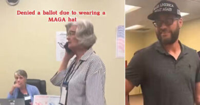 “No MAGA Allowed”: Poll Workers Deny Man His Ballot for Wearing Trump Hat — Here’s Why This Is Illegal and Unconstitutional (Video)